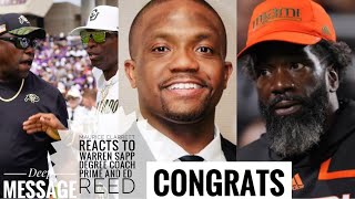 Maurice Clarett REACTS To Warren Sapp DEGREE Coach Prime Ed Reed “MESSAGE”🤯 [upl. by Sherline]