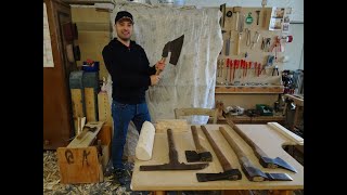 Äxte und Beile im traditionellen Zimmermanns Handwerk  Historisches Holzhandwerk [upl. by Alekim450]