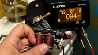 Howto Tattoo Machine Tuning and Setup [upl. by Crabb577]