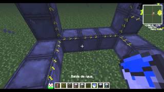 Construindo um ReatorTutorial Big Reactors BR [upl. by Ilatfen77]