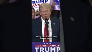 Trump Talks Again About Hannibal Lecter In Bizarre Speech About Immigration [upl. by Ultann305]