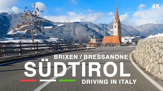 Driving in Italy 🇮🇹 South Tyrol  Plose Funivia to BrixenBressanone 4K [upl. by Ddot]