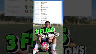 3 APUESTAS FIJAS Champions League futbol championsleague apuestasdeportivas realmadrid shorts [upl. by Ymmaj]