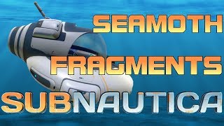 Subnautica Seamoth Fragments – Where to Find Them HowTo Locations Guide [upl. by Noni]