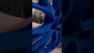 Making the Best Custom Vette Wheels powdercoating customcars corvette [upl. by Cesya777]