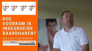 HOE VOORKOM IK INGEGROEIDE BAARDHAREN  Manandshavingnl [upl. by Carlock]