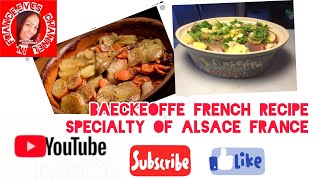 Baeckeoffe french recipe [upl. by Asseret]