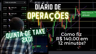 COMO FIZ R14000 EM 12 MINUTOS NO PULLBACK ETERNO PESSANO QUINTA DE TAKE NO GERENCIAMENTO 2X1 SORO [upl. by Mchugh515]