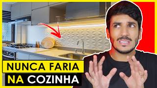 5 REVESTIMENTOS QUE AMO OU DETESTO EM COZINHA [upl. by Nieberg621]