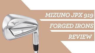 Mizuno JPX 919 Forged Irons A Fitters Review [upl. by Conney]