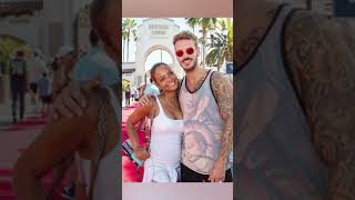 Christina Milian and Matt Pokora beautiful family ❤❤❤ celebrity love family shorts [upl. by Diao]