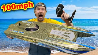 9 vs 3000 RC Speed Boat [upl. by Laeira]