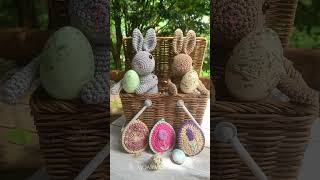 Crochet Easter Bunny Time  Moara Crochet crochet crocheteaster freecrochetpattern [upl. by Dwayne528]