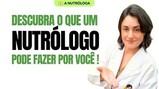 O que é NUTROLÓGO Qual a diferençaa entre nutrólogo nutricionista e endocrinologista [upl. by Darcey649]