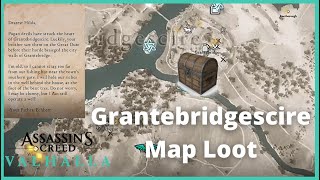 Grantebridgescire Hoard Map Loot Location Guide AC Valhalla [upl. by Petua]