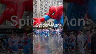 New York City Thanksgiving Day travel shorts spiderman [upl. by Danette]