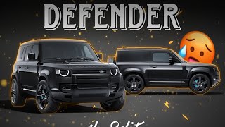 Defender Edit Ft Sarkar  4k  Edit❤️‍🩹🚗🔥 [upl. by Chevy345]