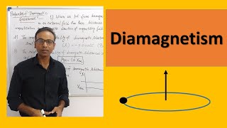 Diamagnetism For Engineering Physics and BSc Physics Students [upl. by Akived]