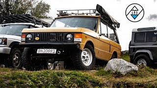 OVERLANDING in NORWAY  Trollheimen  in a RANGE ROVER CLASSIC part 1 [upl. by Hoffmann548]