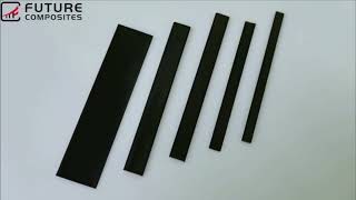 Pultruded 3mm 5mm 6mm 10mm Carbon Fiber Strips for RC Planes [upl. by Koch]