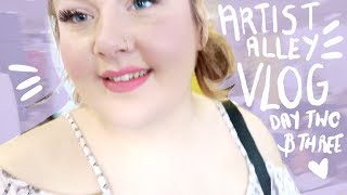 SunnyCON 2017  Artist Alley  Illustrators Vlog [upl. by Aiyotal510]