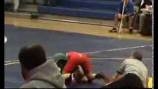 Hilary Merrifield vs MDI 1Wrestling 201314 [upl. by Careaga99]