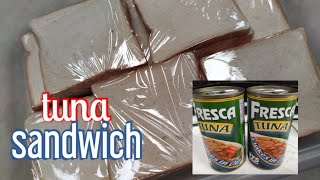 TUNA SANDWICH RECIPE  TUNA SANDWICH NA PANGNEGOSYO PANLASANG PINOY  LUTONG PINOY [upl. by Ause]