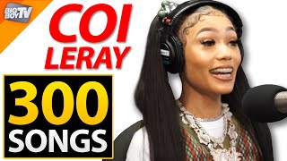 Coi Leray Says She Recorded Over 300 Songs for “Trendsetter” Album  Interview [upl. by Namrehs249]