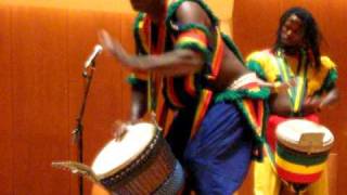 Moussa Bolokada Conde drumming [upl. by Ayekim222]