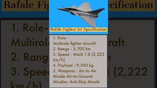 Rafale Fighter Jet Specification qindianairforce [upl. by Mulligan]