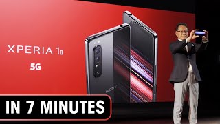 Xperia 1 II launch event in 7 minutes [upl. by Nasus]