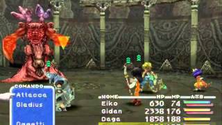 Final Fantasy IX ITA  Walkthrough 100 Parte 95  Boss Meltigemini [upl. by Akapol]