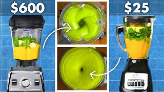 Design Engineer Tests 600 amp 25 Blenders  Epicurious [upl. by Anselmi]