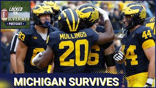 Locked On WOLVERINES POSTCAST Michigan Wolverines HOLD ON To BEAT Minnesota Golden Gophers [upl. by Sinegold678]