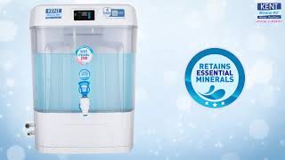 KENT Pearl Star RO Water Purifier I Zero Water Wastage I Digital Display of Purity amp Performance [upl. by Ahsille]