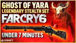 Far Cry 6  Legendary Stealth Set  Triadas Blessing  La Varita Resolver Rifle amp Triador Supremo [upl. by Ayyidas86]