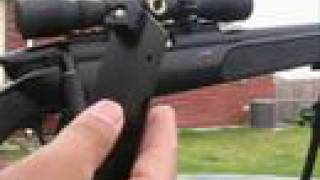 shooting the airsoft M6 black eagle sniper rifle AG85 [upl. by Olocin637]