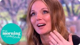 Geri Horner Tears Up While Talking About George Michael  This Morning [upl. by Soigroeg]