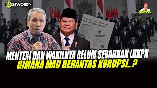 Begawan HAYOO LOOMENTERI PRABOWO BELUM LAPORKAN HARTA KEKAYAAN GINI MAU BRANTAS KORUPSI 806 [upl. by Eupheemia]