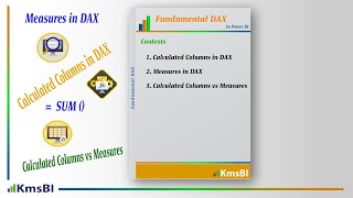 Calculated Columns and Measures in DAX  Fundamental DAX in Power BI [upl. by Bornstein]