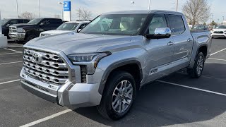 2023 Toyota Tundra 1794 Edition  Celestial Silver Metallic  Walkaround [upl. by Siraf]