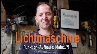 Lichtmaschine  Funktion Aufbau amp Mehr Erklärt vom Kfz Meister [upl. by Aelanna]