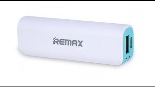 Обзор Powerbank Remax 2600 mAh [upl. by Ahseyt983]