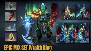 Wraith King Epic Mix Set Dark Reservoir InfusedBlistering ShadeWinterblight [upl. by Ahsilahk]