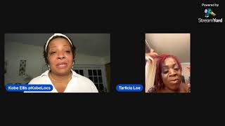 Interview with Tarlicia Lee Knotting Locs demonstrations [upl. by Frankhouse554]