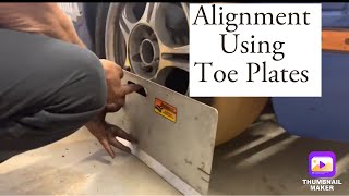 Alignment Using Toe Plates Spec Miata MX5 Track Car Autocross [upl. by Endres]