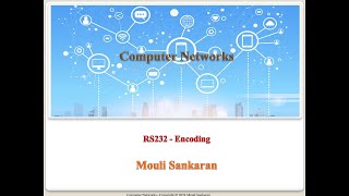 Computer Networks RS232 Encoding [upl. by Salokcin]