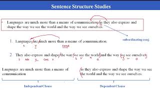 Sentence Structure Studies Cümle yapısı çalışmalarım bir arada 15 [upl. by Maynard]