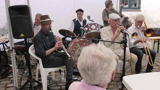 BOURBON STREET by Doc Houlinds New Orleans Jazz Band At Blaakildegaard Taastrup 88  June 2024 [upl. by Ettelliw808]