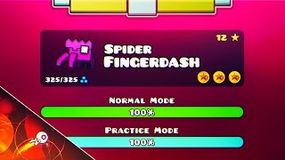 SPIDER FINGERDASH  GEOMETRY DASH 21 [upl. by Vescuso]